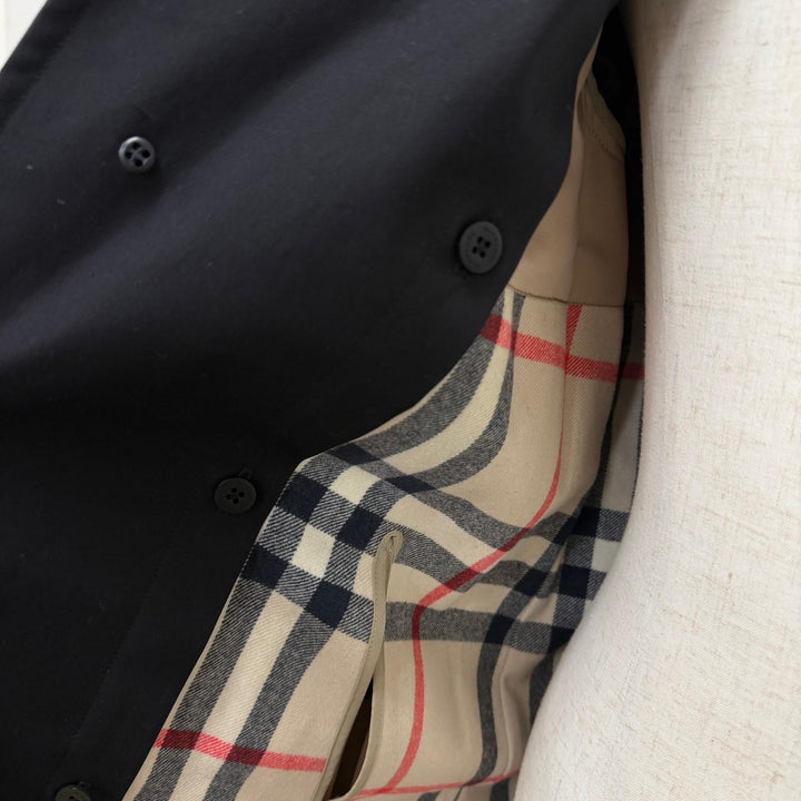 Excellent BURBERRY LONDON coat Nova check pattern lining included