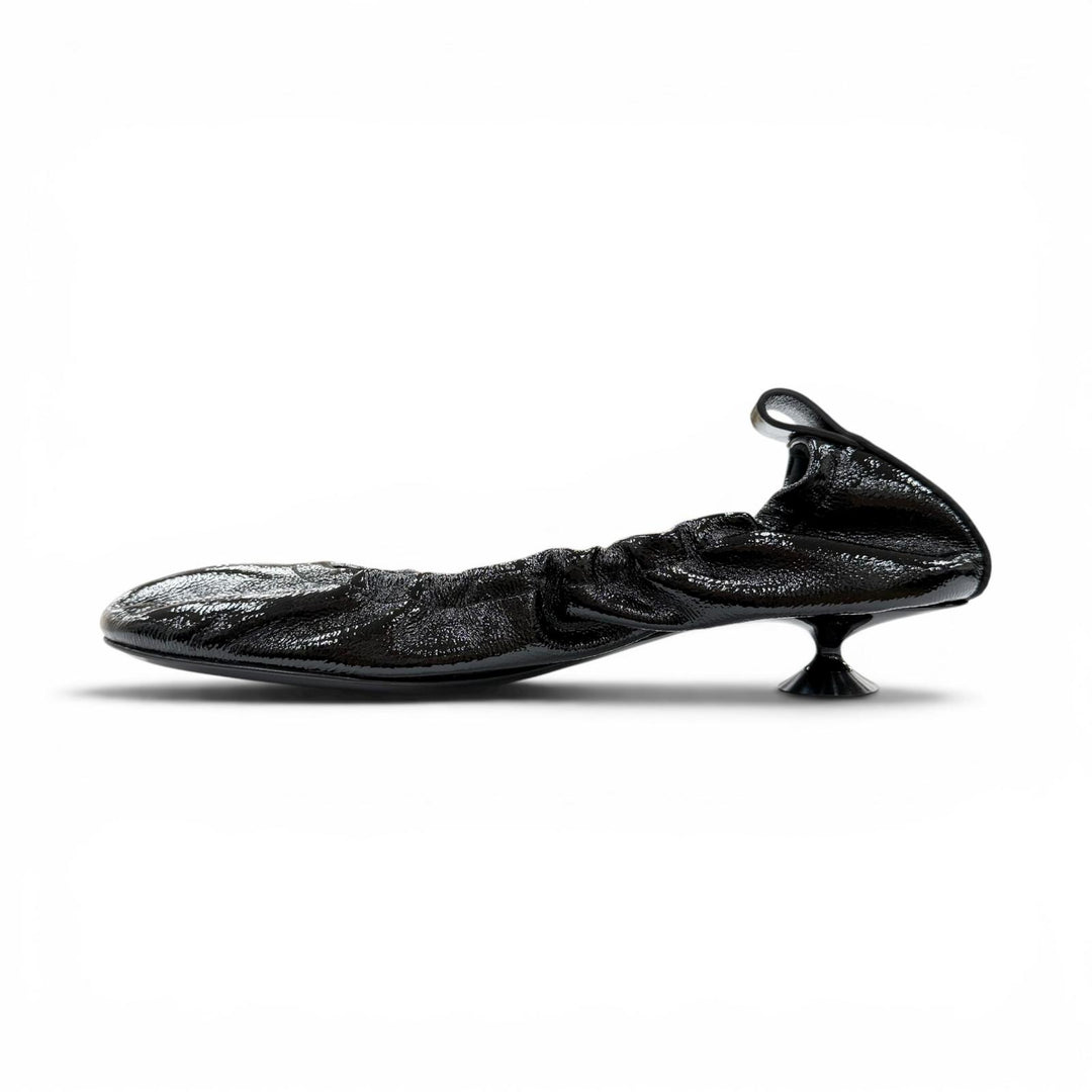 Pristine Sergio Rossi pumps ORB Micromartini heels black leather Women 36