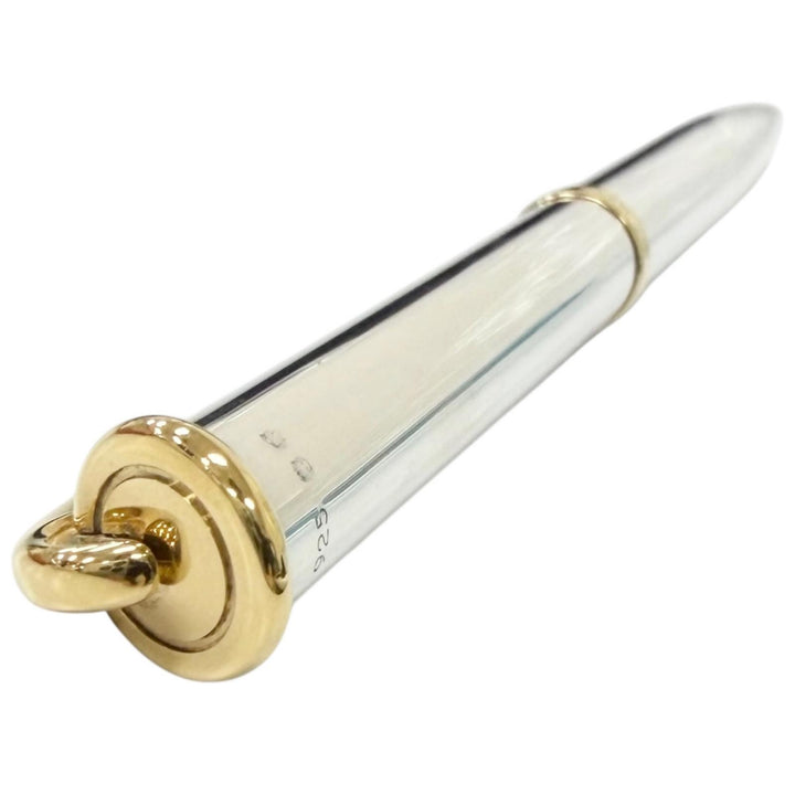 Excellent HERMES Ballpoint pen Allegro mechanical pencil Silver SV925 mens