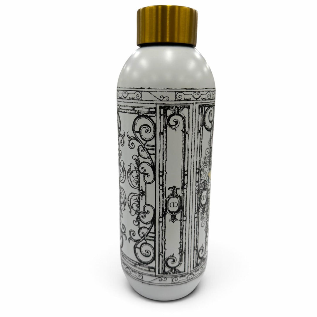 Excellent Christian Dior goods water bottle CD logo tumbler water bottle Ivory