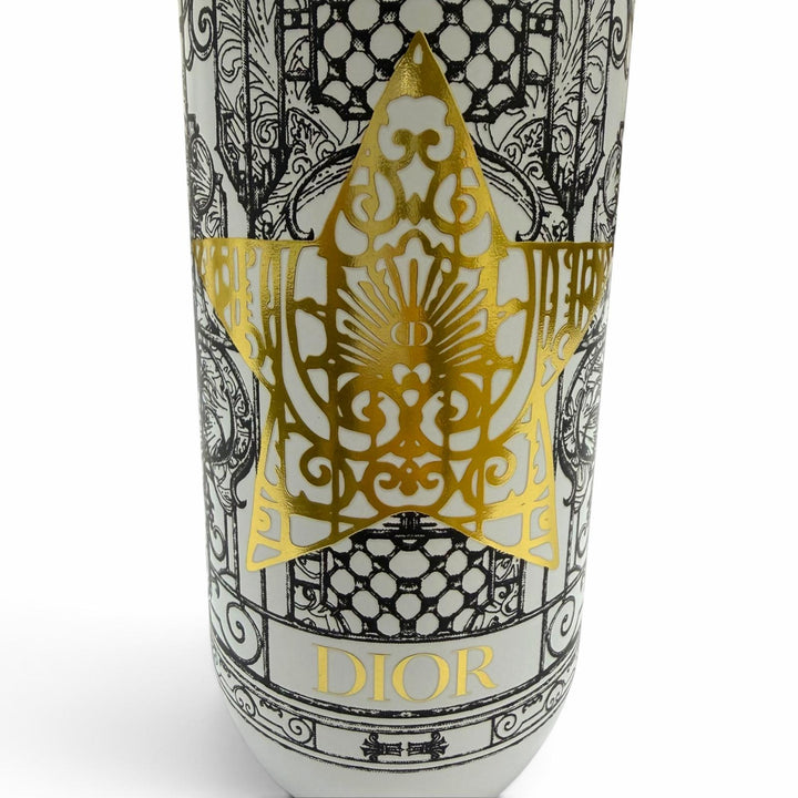 Excellent Christian Dior goods water bottle CD logo tumbler water bottle Ivory
