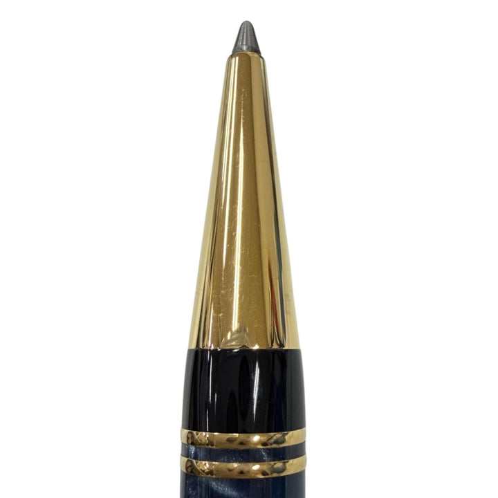 Very Good PARKER TIFFANY&Co. Ballpoint pen Duofold Double Name