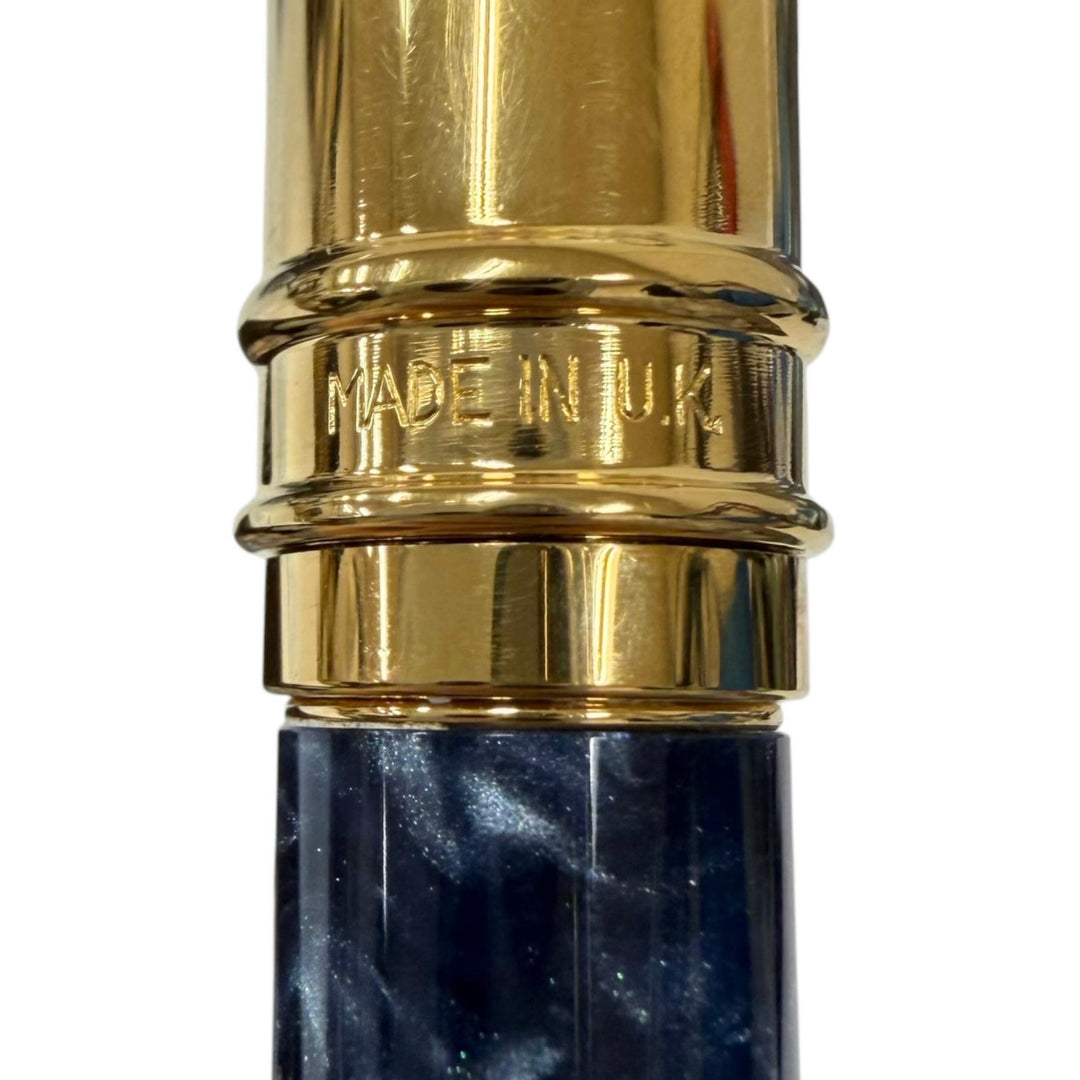Very Good PARKER TIFFANY&Co. Ballpoint pen Duofold Double Name