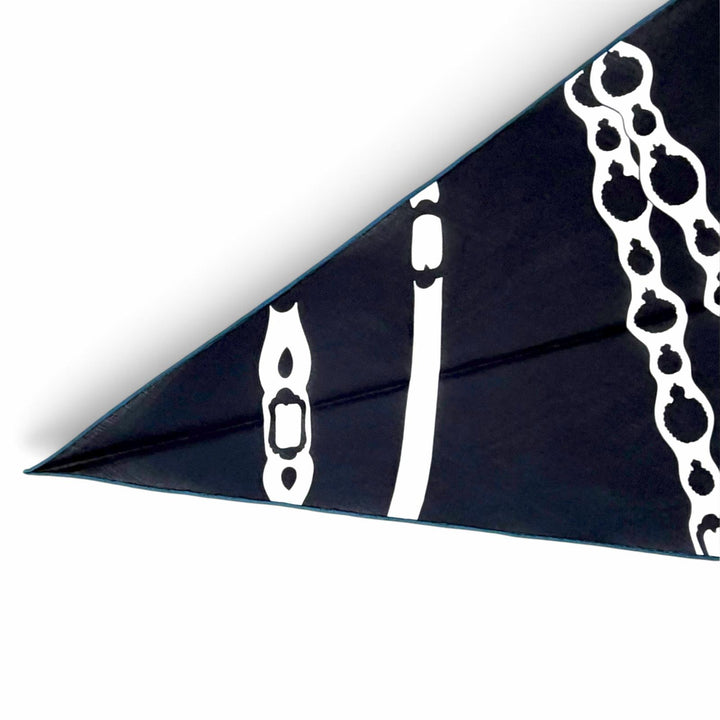 Pristine HERMES scarf Losange GM Court Harness Diamond shape cotton H434223T