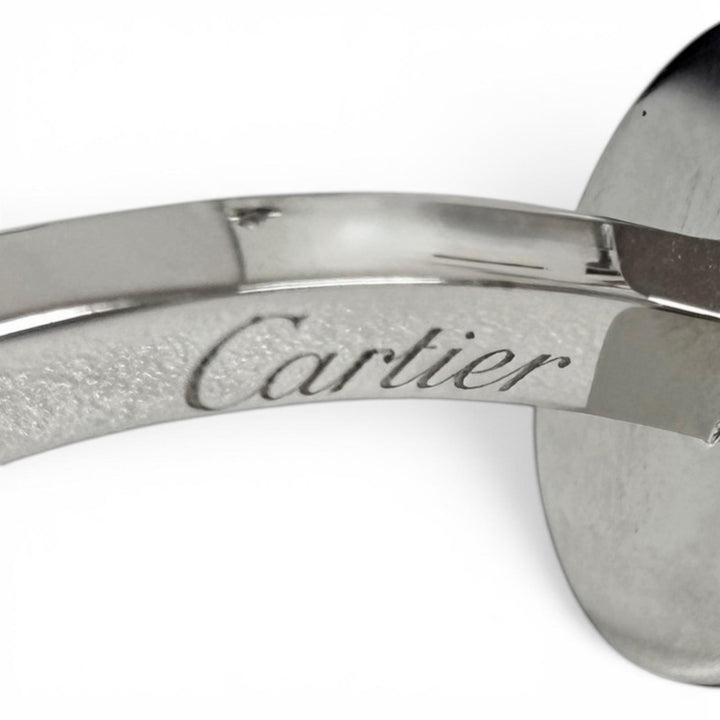 Excellent Cartier Cufflinks cufflinks Santos de Cartier Silver AG925 mens