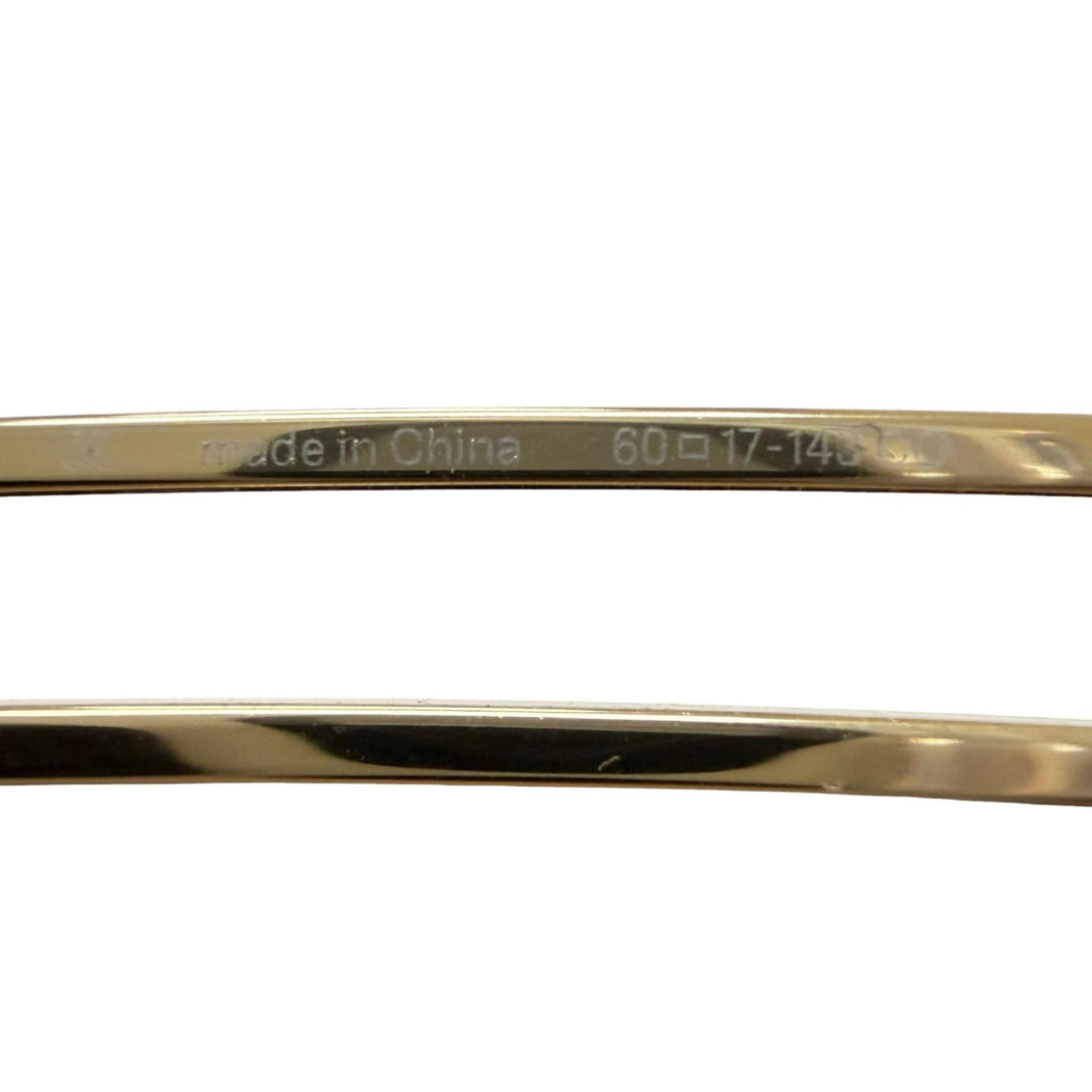 Excellent GENTLE MONSTER Glasses NODE 030 Two point gold
