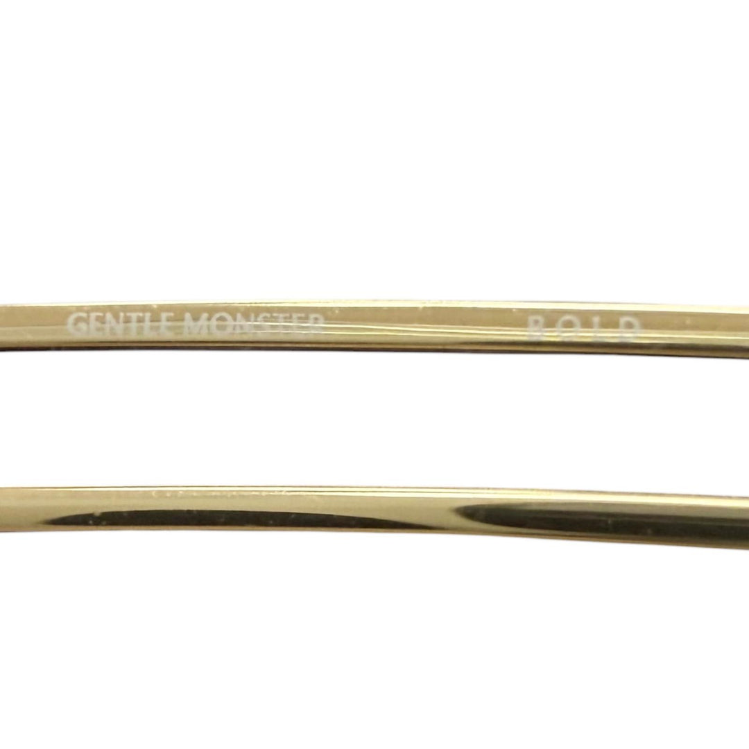 Excellent GENTLE MONSTER Glasses NODE 030 Two point gold