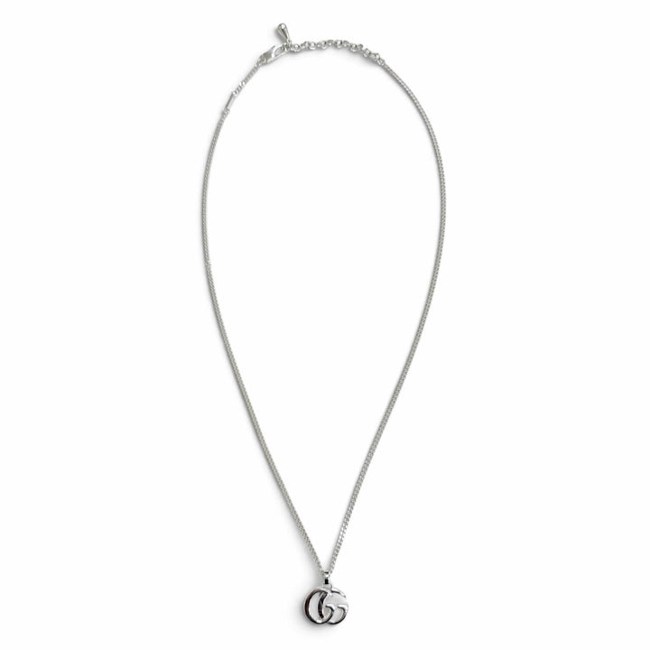 Excellent GUCCI Necklace Double G Pendant Necklace Current product AG925 814914