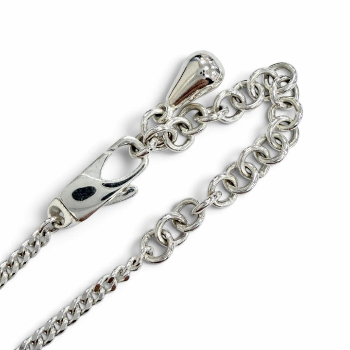 Excellent GUCCI Necklace Double G Pendant Necklace Current product AG925 814914