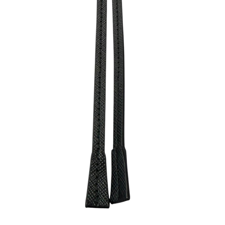 Excellent PRADA Triangle logo, triangular plate, bolo tie, loop tie black