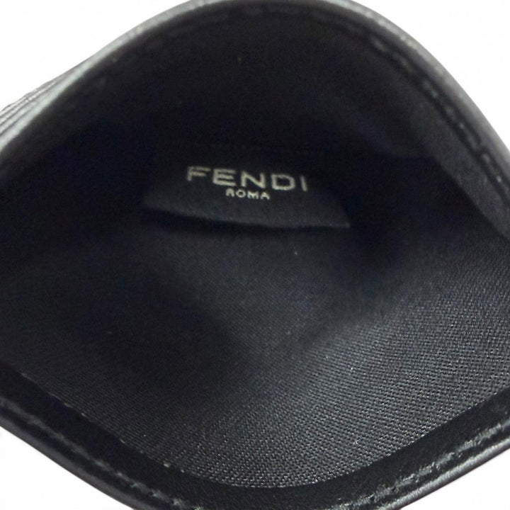 Pristine FENDI VERSACE Card Case FENDACE ZUCCA Baroque Pattern
