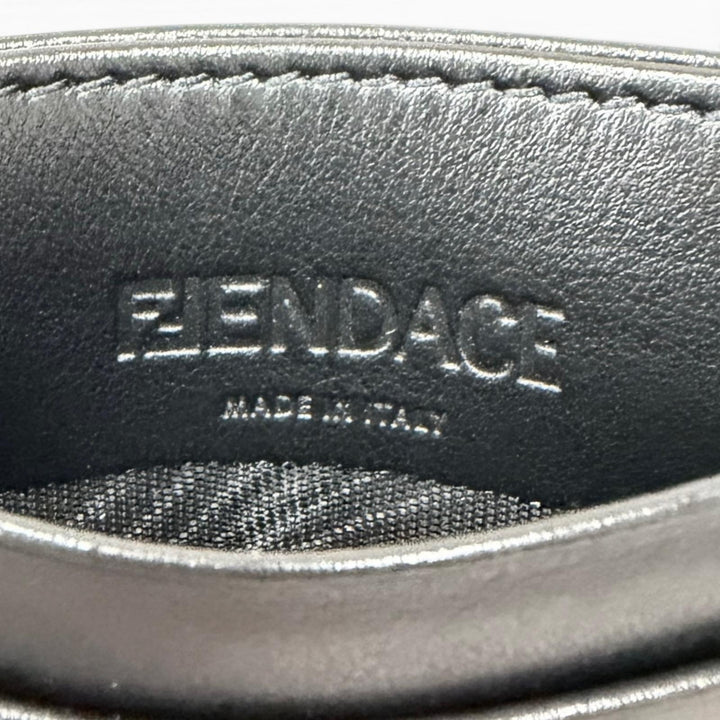 Pristine FENDI VERSACE Card Case FENDACE ZUCCA Baroque Pattern
