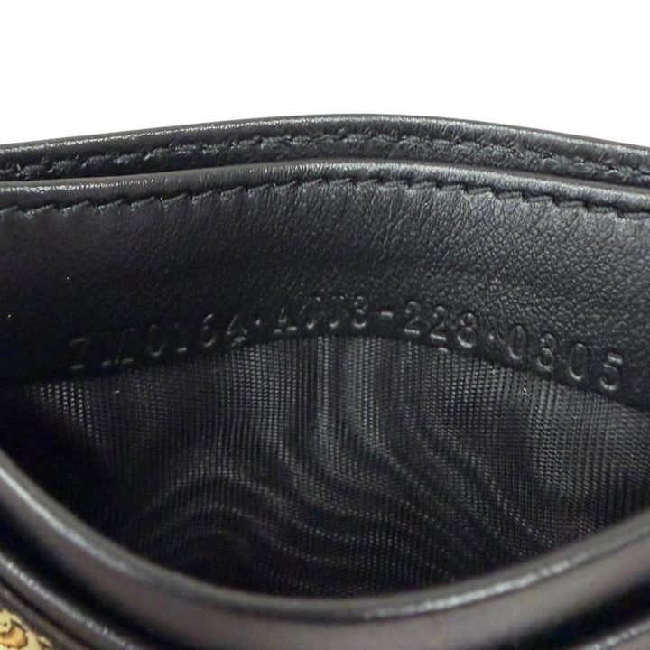 Pristine FENDI VERSACE Card Case FENDACE ZUCCA Baroque Pattern