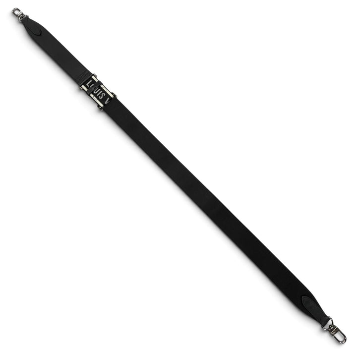 Excellent LOUIS VUITTON Shoulder strap black fabric mens J02496