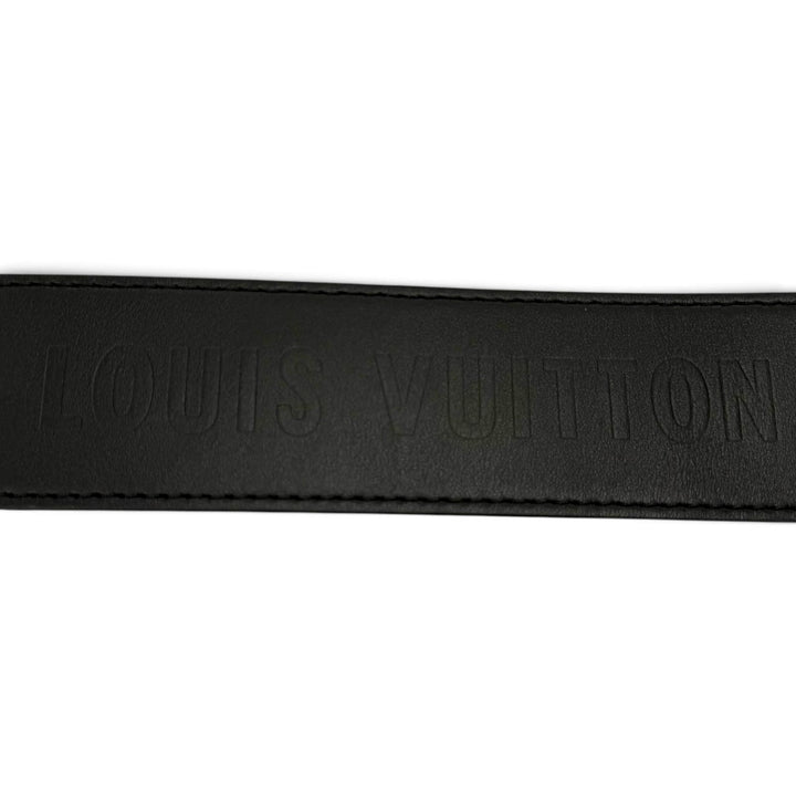 Excellent LOUIS VUITTON Shoulder strap black fabric mens J02496