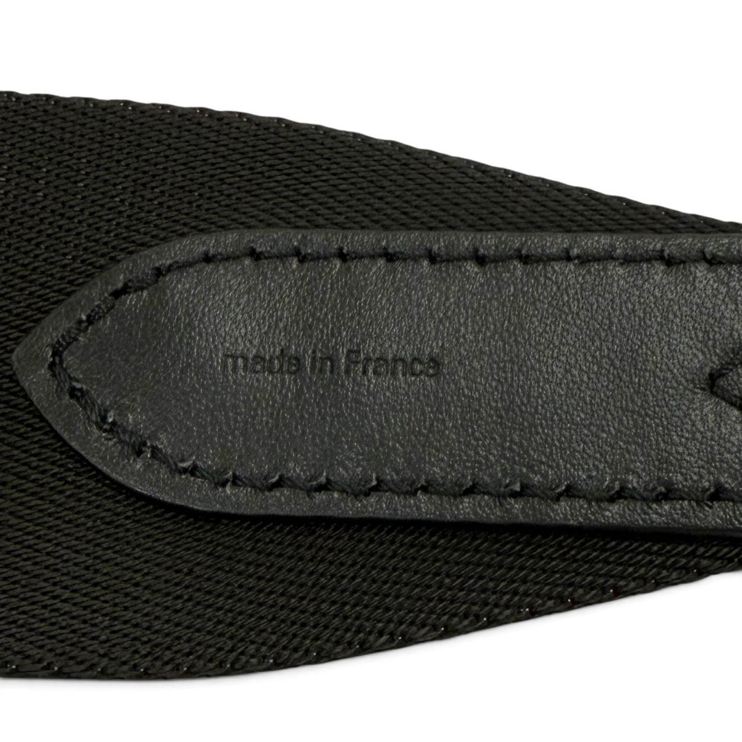 Excellent LOUIS VUITTON Shoulder strap black fabric mens J02496
