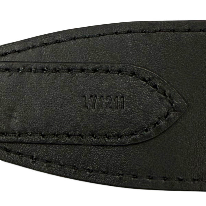 Excellent LOUIS VUITTON Shoulder strap black fabric mens J02496