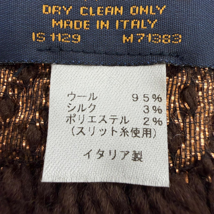 Great LOUIS VUITTON Scarf Escalp Logo Mania Shine With fringe wool Women M71383