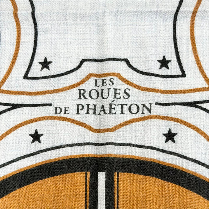 Pristine HERMES LES ROUES DE PHAETON Carre Géant Carre 140 H244170S08