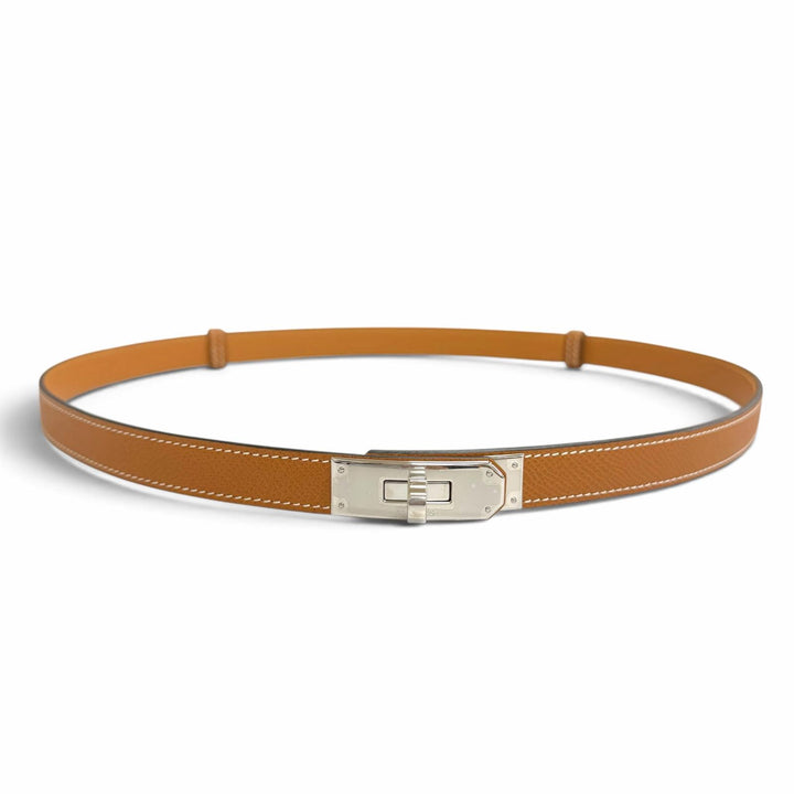 Pristine HERMES belt Kelly 18 Belt Epsom Leather Women