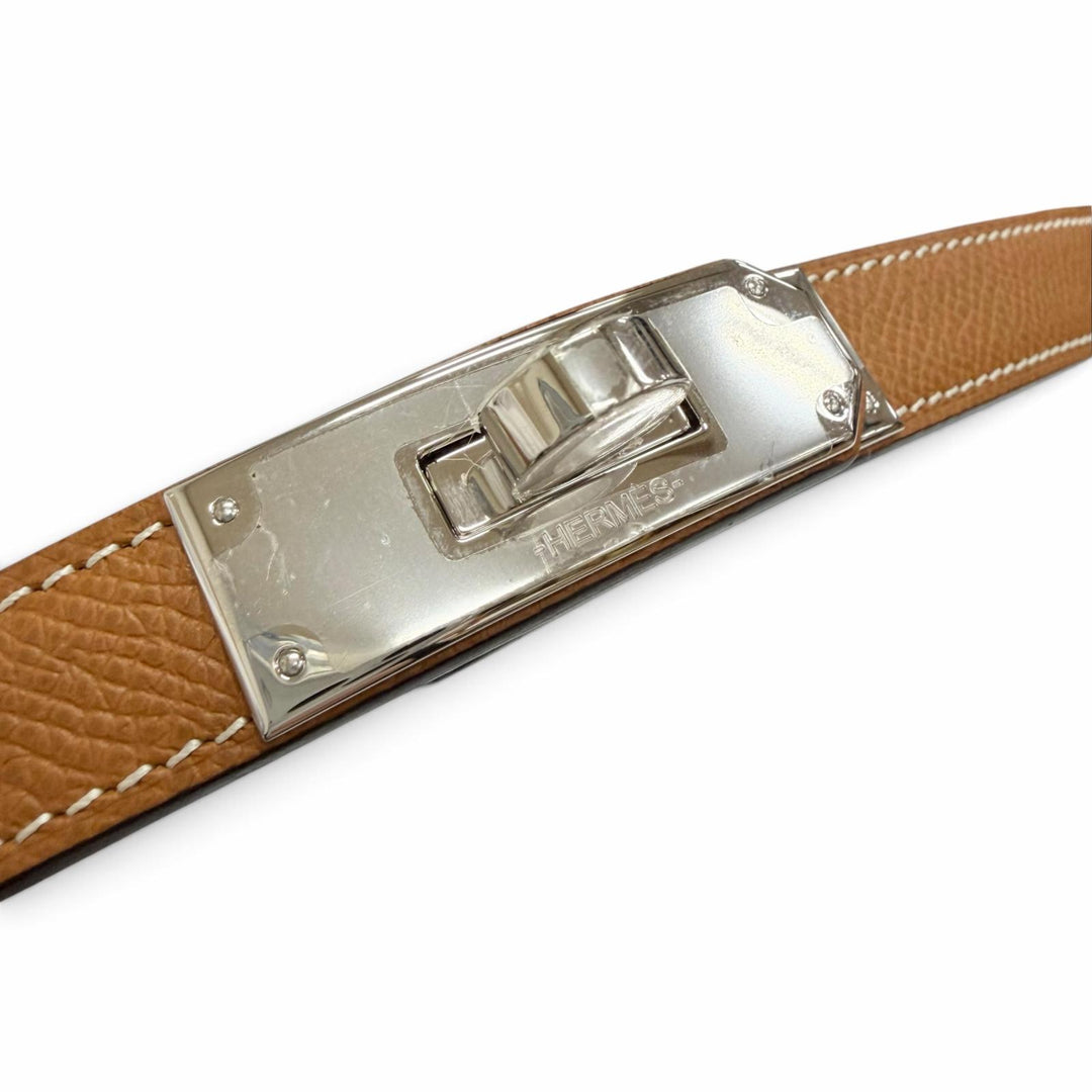Pristine HERMES belt Kelly 18 Belt Epsom Leather Women