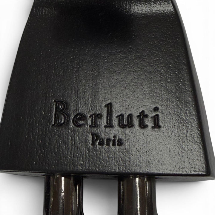Excellent Berluti Leather shoes Brown Venice Calfskin Leather mens 6