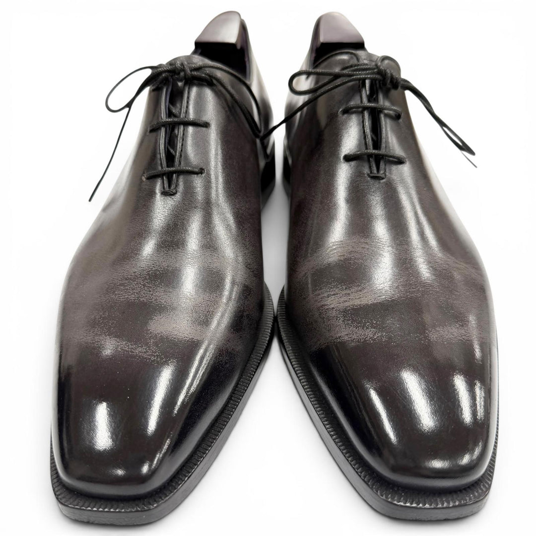 Excellent Berluti Leather shoes Alessandro Demeure, Oxford Calfskin Leather 6