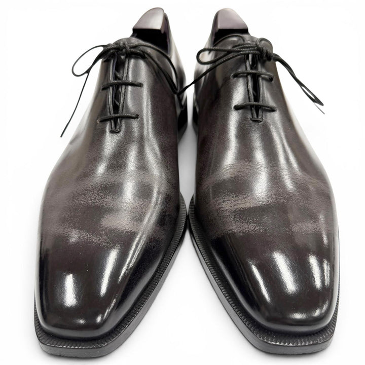 Excellent Berluti Leather shoes Alessandro Demeure, Oxford Calfskin Leather 6