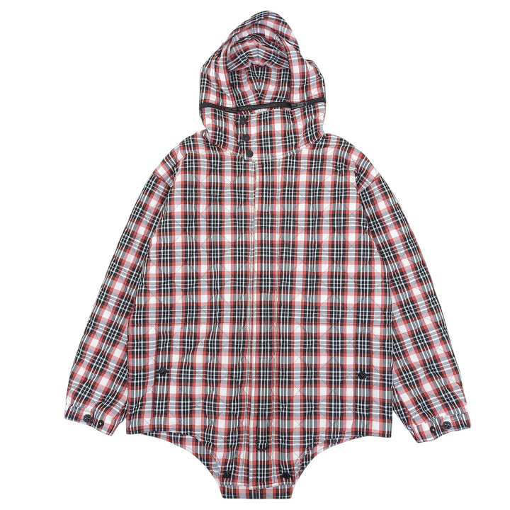 Pristine BURBERRY Jacket Padded tartan nylon twill quilting Multi S 4565605