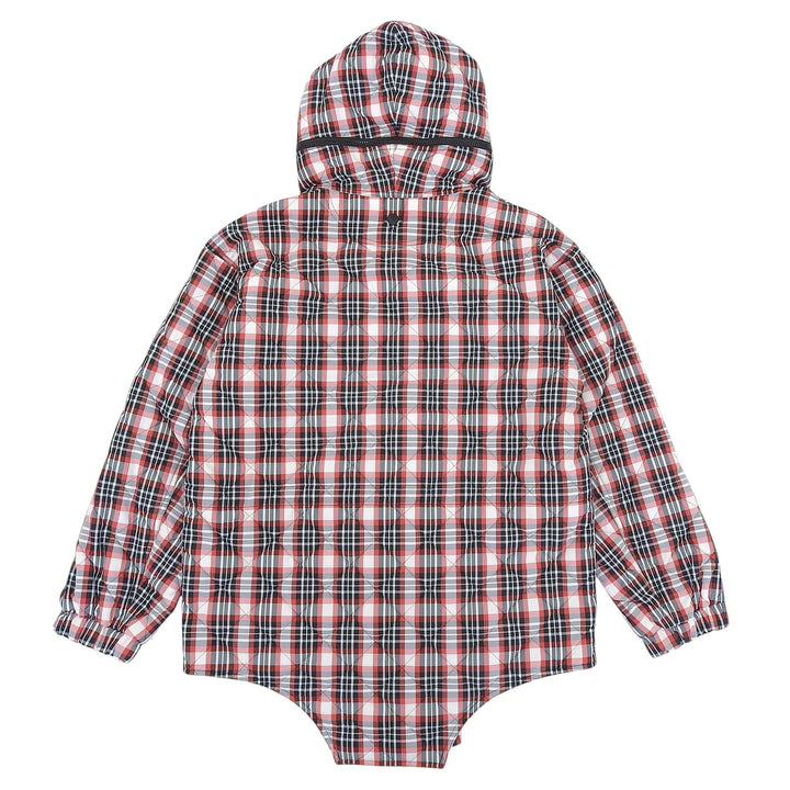 Pristine BURBERRY Jacket Padded tartan nylon twill quilting Multi S 4565605