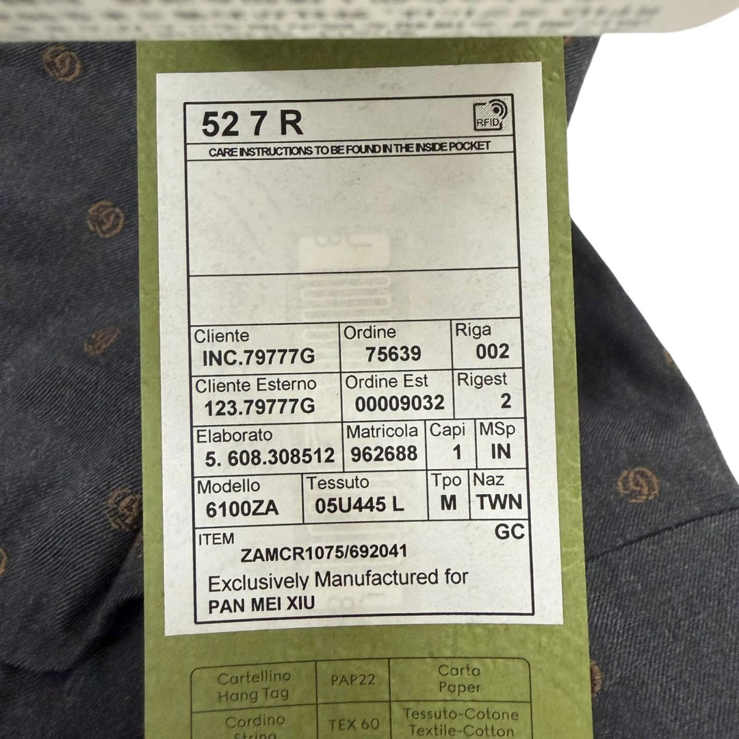 Excellent GUCCI Pants GG logo all-over print single-breasted slacks trousers