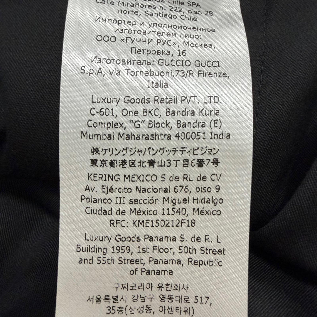 Excellent GUCCI Pants GG logo all-over print single-breasted slacks trousers
