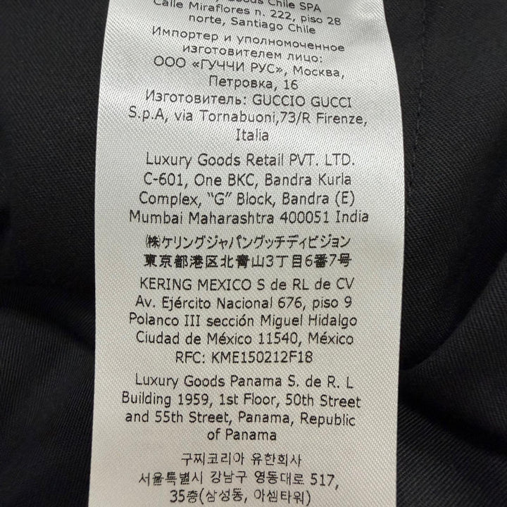 Excellent GUCCI Pants GG logo all-over print single-breasted slacks trousers