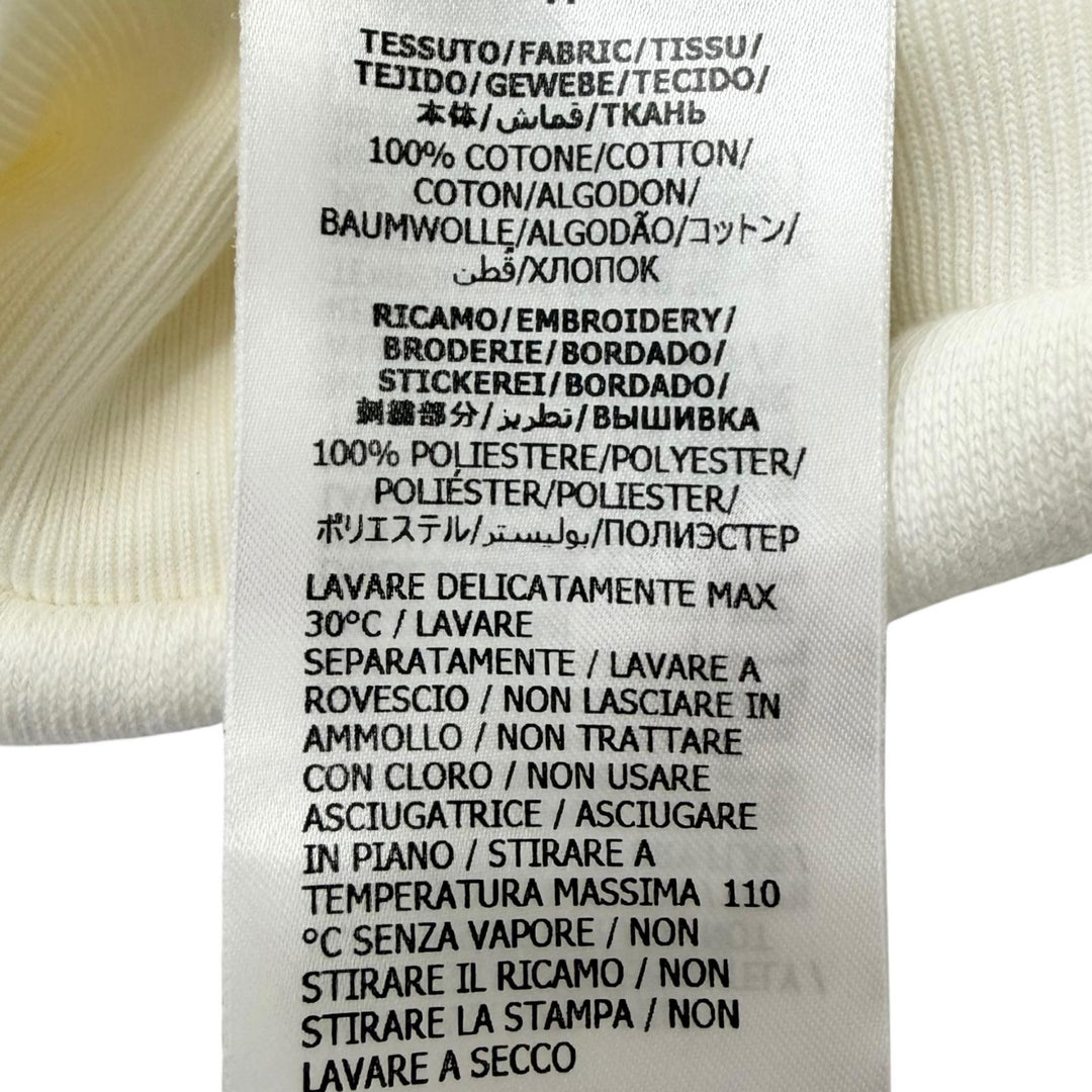 Excellent GUCCI adidas hoodie Trefoil arch logo embroidery Ivory cotton