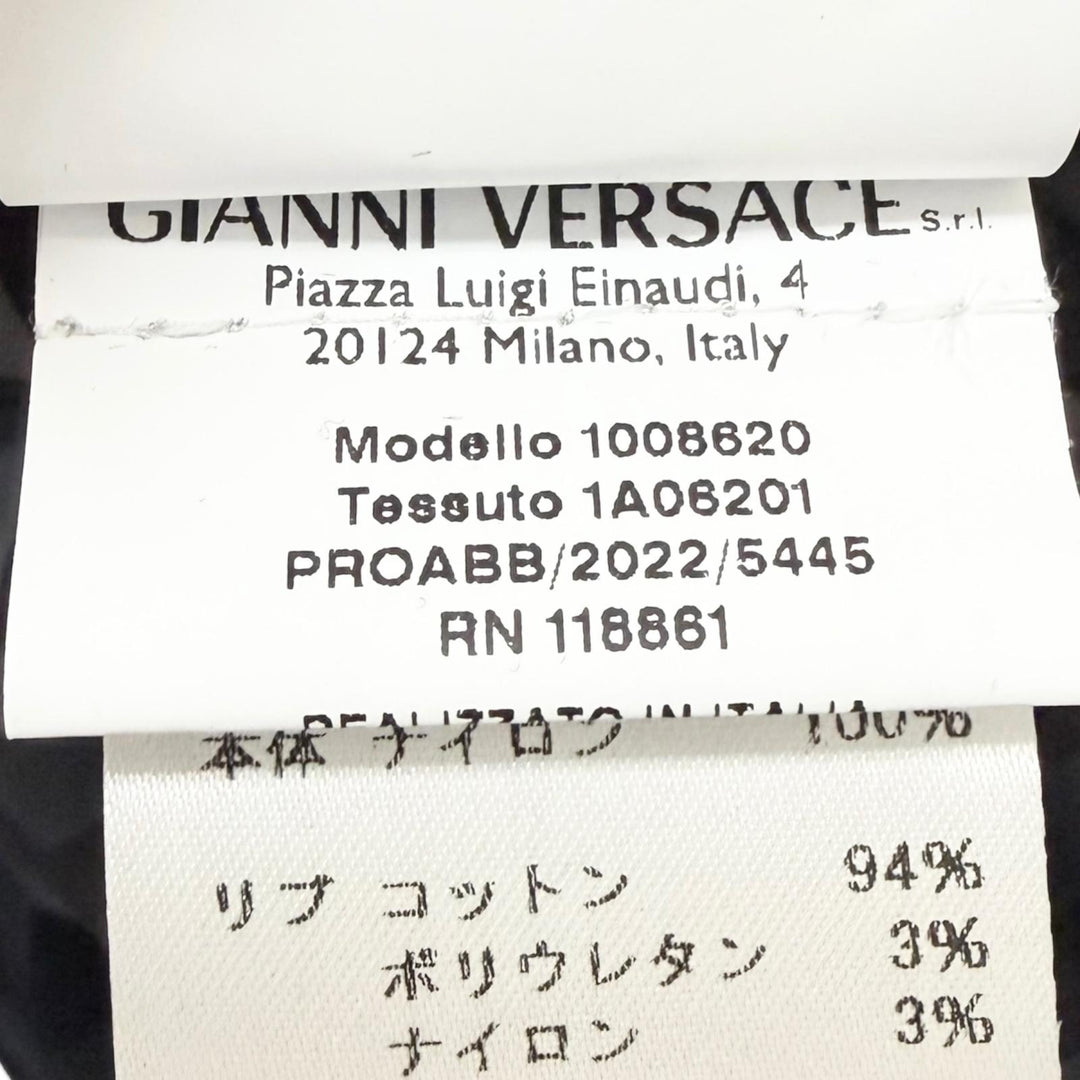 Great VERSACE Bomber jacket Greca logo all-over print padded jacket