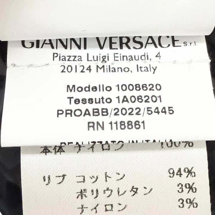 Great VERSACE Bomber jacket Greca logo all-over print padded jacket