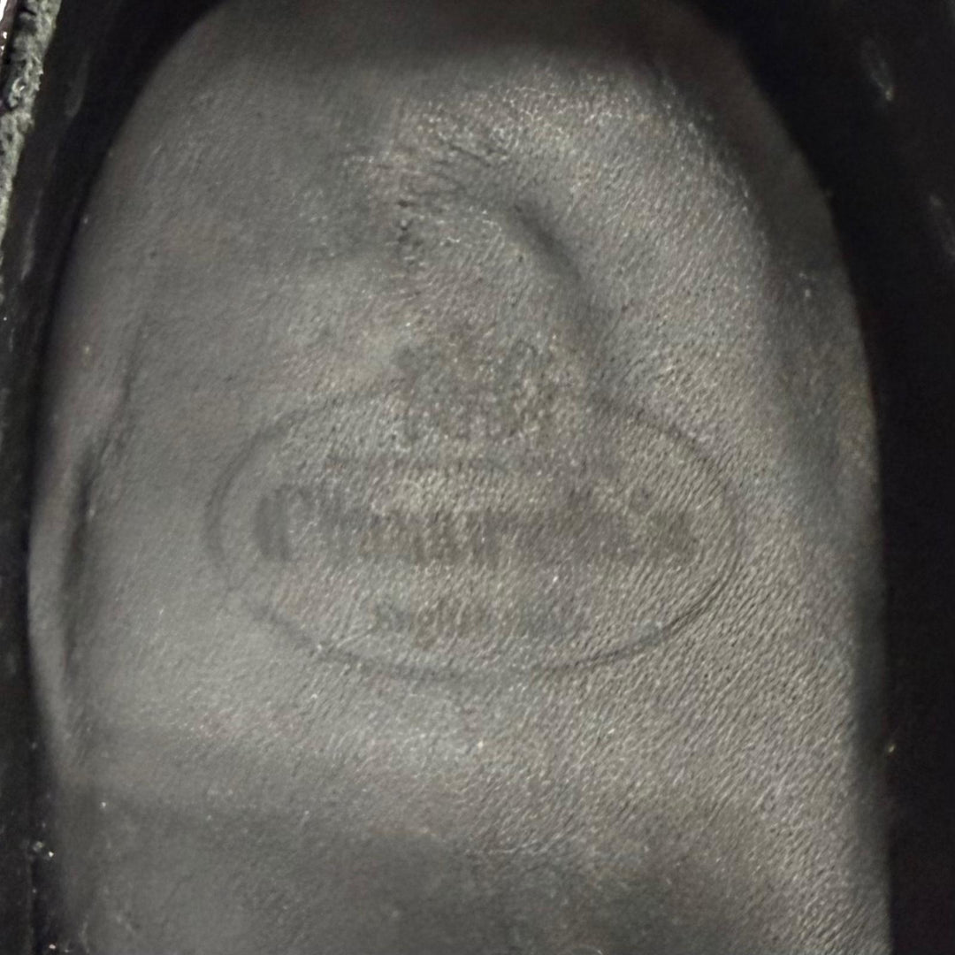 Excellent CHURCH'S Leather shoes KEELY2 Wingtip medallion espadrilles black 36.5