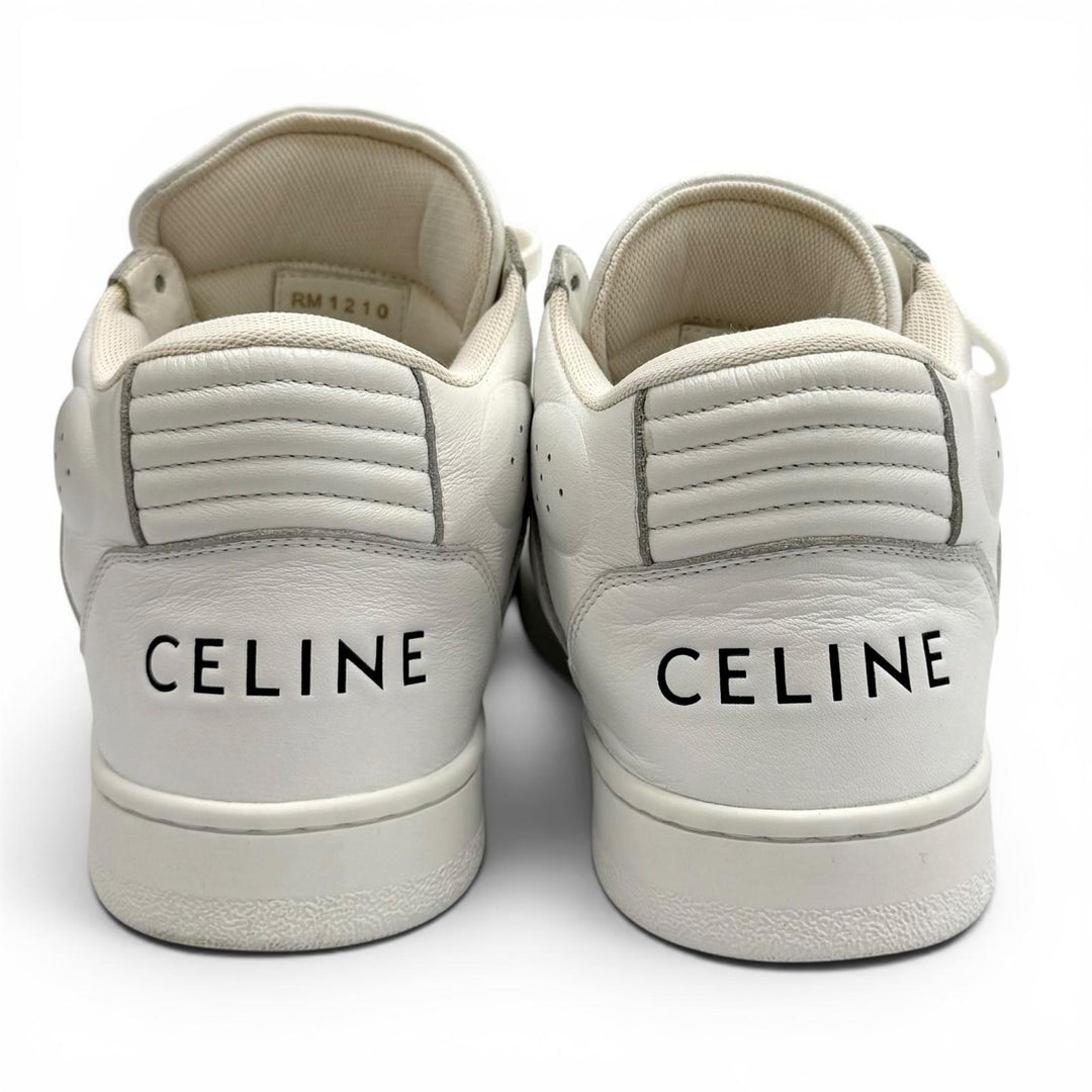 Great CELINE sneakers CT-02 Logo design, Velcro strap leather leather 37