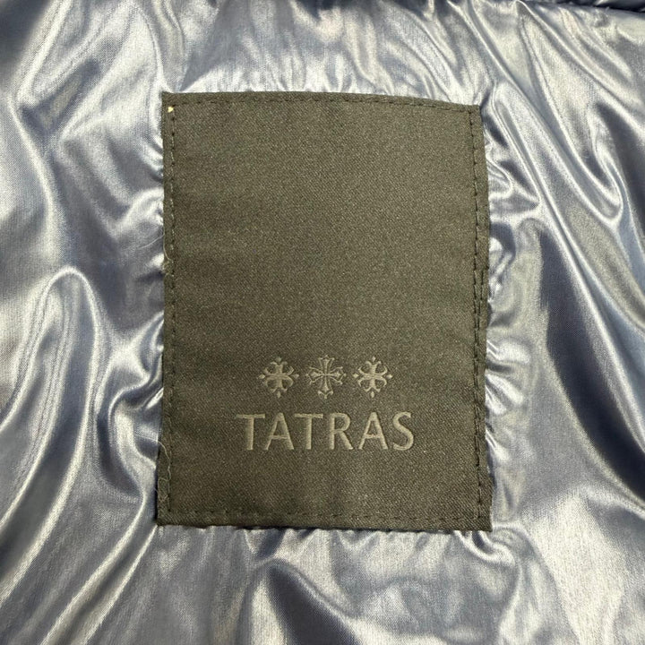 Great TATRAS Down jacket LENA Hooded Logo Zip-Up Jacket Navy Women LTK20A4217