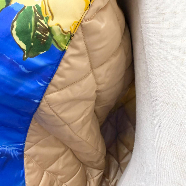 Excellent GUCCI Blouson Souvenir from Los Angeles Printed Nylon Jacket