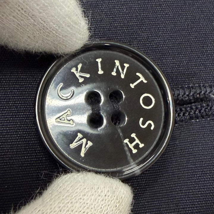 Excellent Mackintosh coat HUMBIE GTS VENTILE With liner Navy cotton