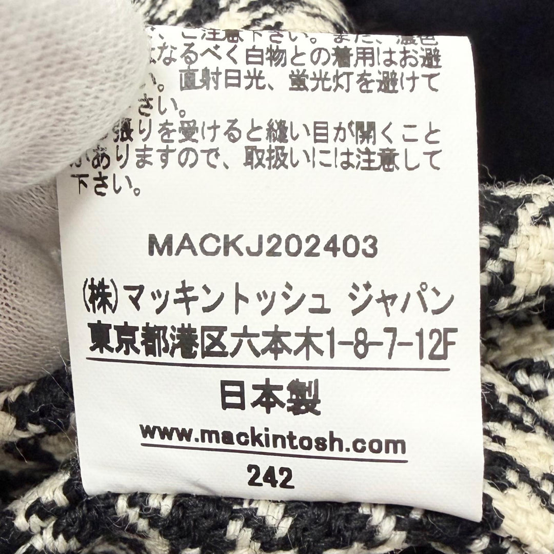 Excellent Mackintosh coat HUMBIE GTS VENTILE With liner Navy cotton