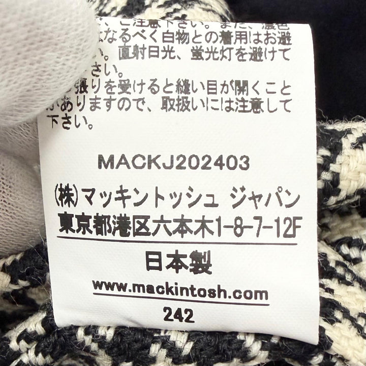 Excellent Mackintosh coat HUMBIE GTS VENTILE With liner Navy cotton