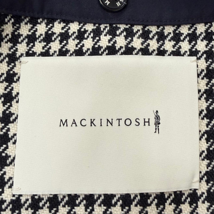 Excellent Mackintosh coat HUMBIE GTS VENTILE With liner Navy cotton