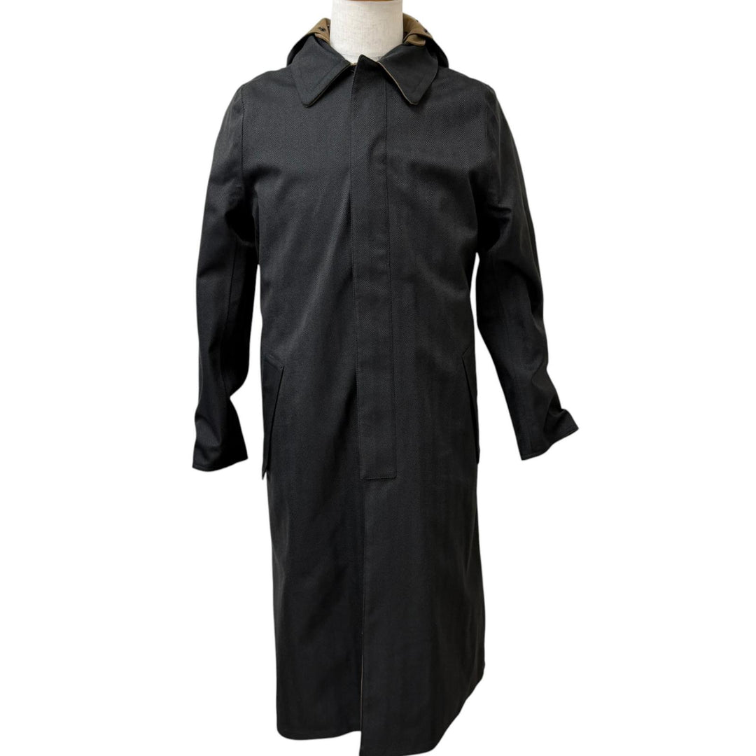 Excellent Norwegian Rain coat T-WALKER REVERSIBLE Herringbone Reversible
