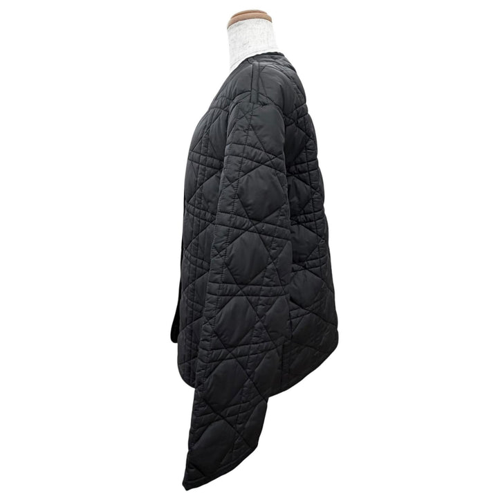Excellent Christian Dior Jacket Macrocannage Collarless Quilted 38 157C26A2827