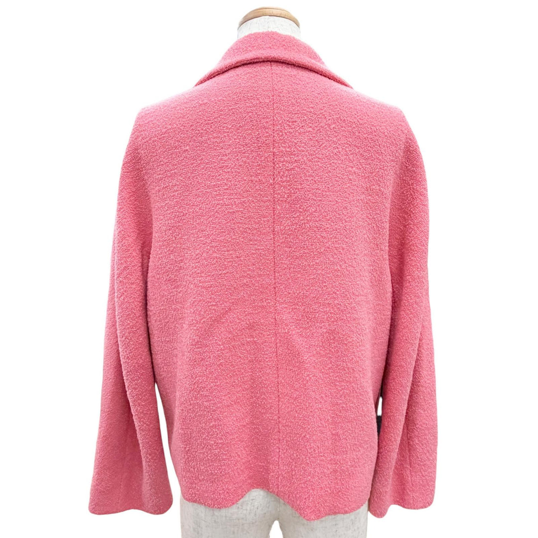 Excellent GUCCI Jacket Interlocking G Button Short pink wool 36 619267 ZAD82