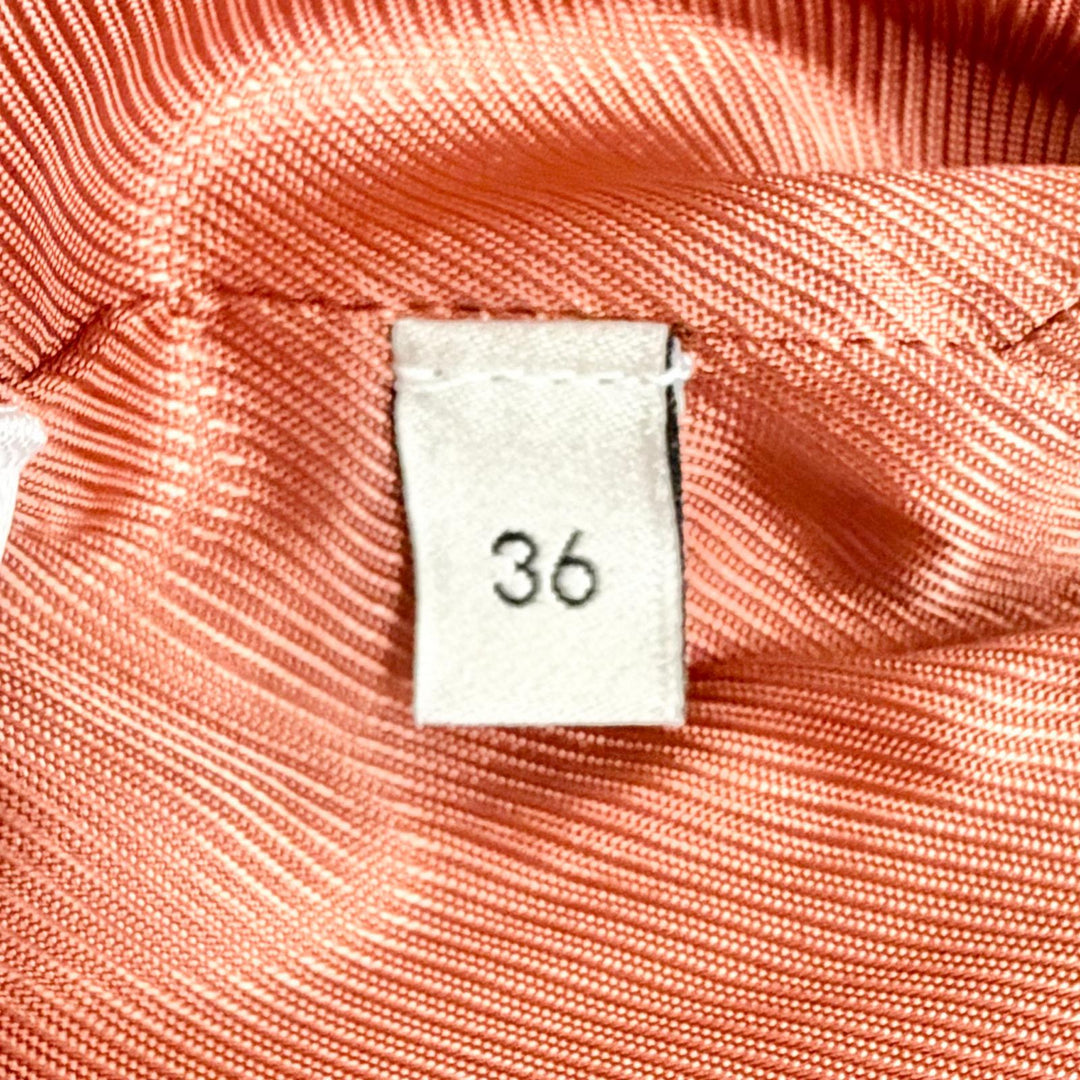Excellent GUCCI Jacket Interlocking G Button Short pink wool 36 619267 ZAD82