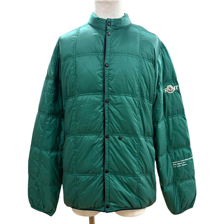 Pristine MONCLER GENIUS 7 Down jacket JAYEL With logo emblem green Nylon mens 3