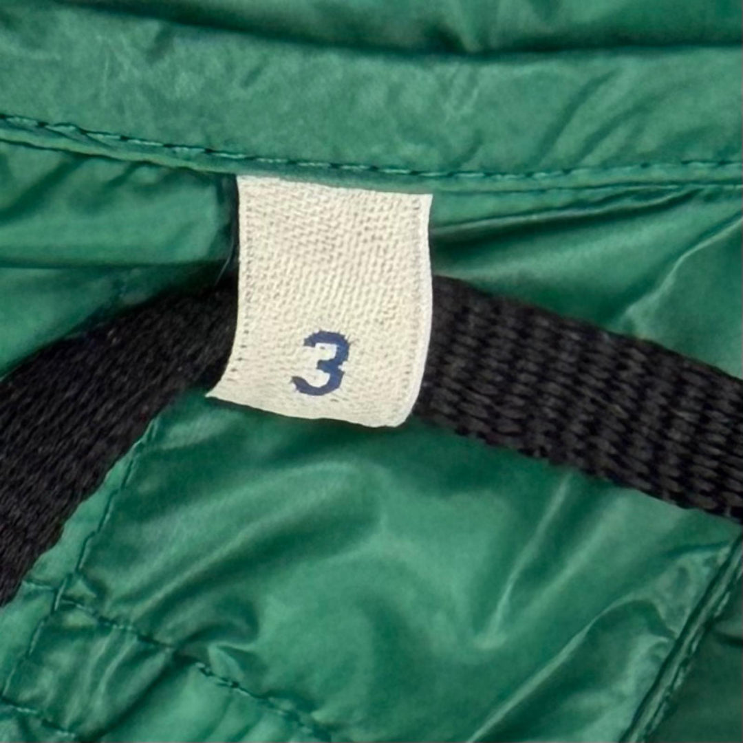 Pristine MONCLER GENIUS 7 Down jacket JAYEL With logo emblem green Nylon mens 3